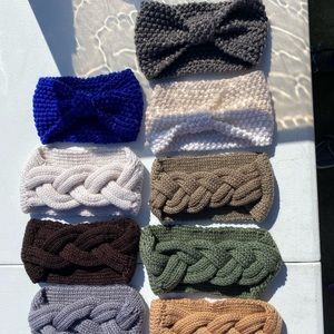 Whaline 6 Pieces Knit Headbands Winter Ear Warmers